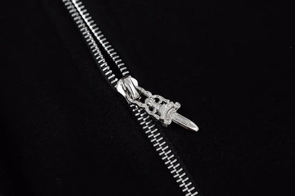 Chrome Hearts Zip Up Hoodie 8515